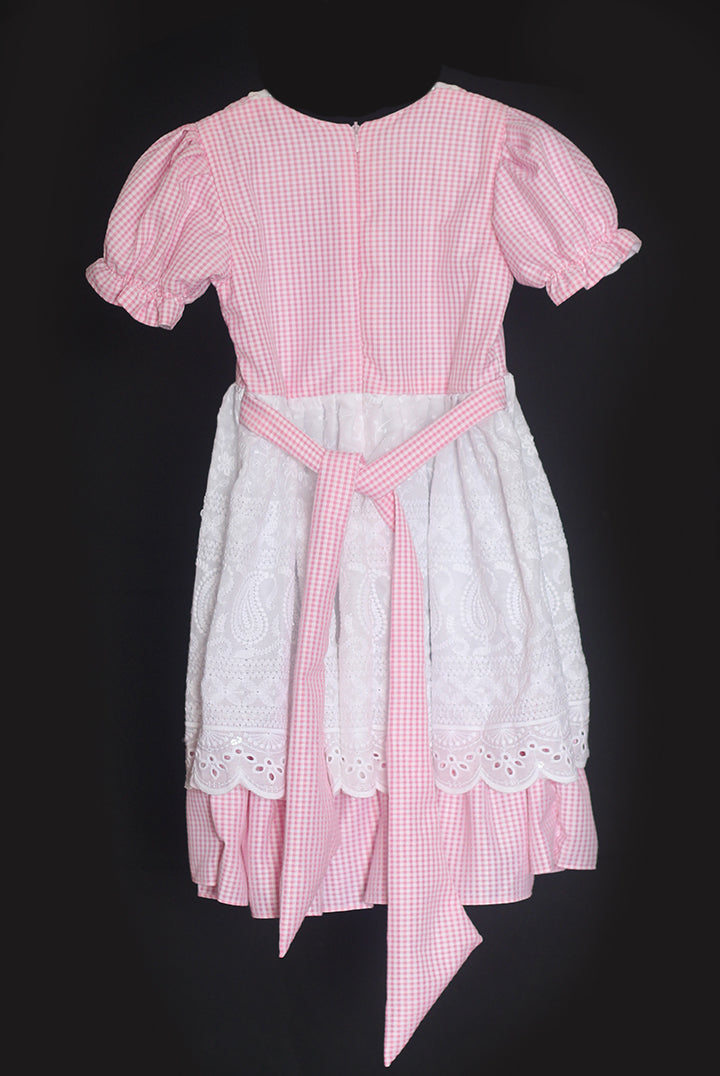 Pink orchid dress